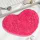 thumbnail image 1 of Alfombras de baño, alfombras para sala de estar, alfombra de área, alfombra de baño con forma de corazón, alfombra absorbente antideslizante para baño, alfombra de entrada, alfombra para ceremonia de, 1 of 6
