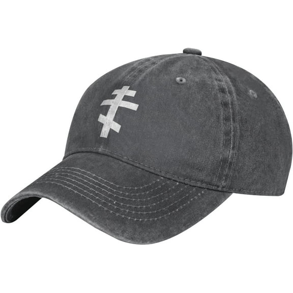 White Orthodox Cross Men Baseball Cap Women Vintage Washed Distressed Dad Golf Trucker Hat