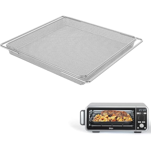 Replacement Air Fryer Rack for Ninja SP300 SP301 SP351 Foodi XL Oven, Stainless Steel