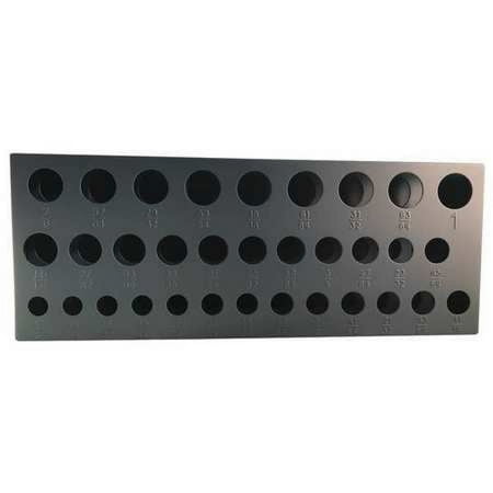 UPC: 0033603119756 | Huot Drill Bit Case Jobber Length 33pc 11975