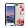 thumbnail image 1 of Compatible with iPhone 7 Phone Case, Poppies-Pink-232 Case Men Women, Flexible Silicone Shockproof Case for iPhone 7, 1 of 1