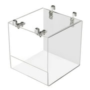 Seyurigaoka Bird Bath Cage with Hanging Hooks, Parrots Cleaning Accessories