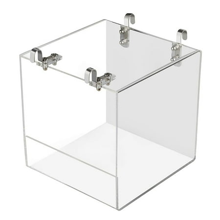 Seyurigaoka Bird Bath Cage with Hanging Hooks, Parrots Cleaning Accessories