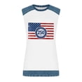 thumbnail image 3 of xfsWaSs Tank Tops For Women Summer 4th Of July Casual Sleeveless Tank Top American Flag Print T-Shirt Patriotic Shirts Vintage Tees Blouses Tunic Basic Tees, 3 of 3
