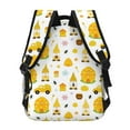 thumbnail image 4 of Gaeub Gnomes Bees Ergonomic Lightweight Laptop Backpack - Multiple Pockets for School, Work, Travel, Outdoor Activities -One Size, 4 of 5