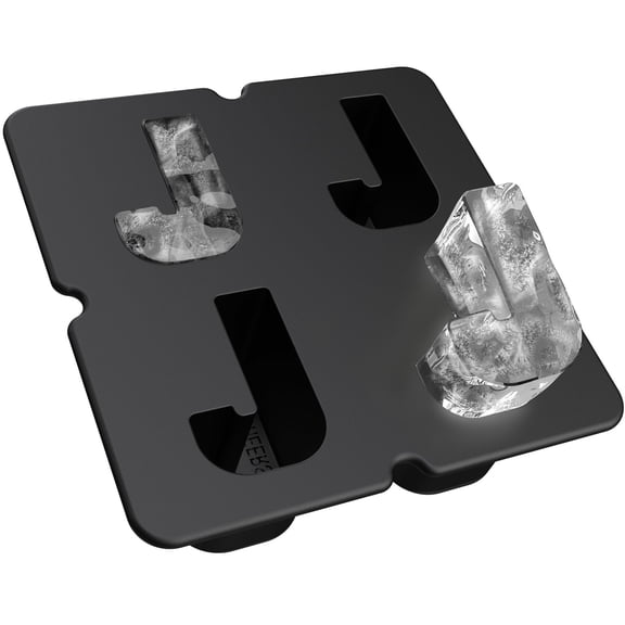 Customized Letter J Ice Cube Mold -Letter Silicone Ice Mold for Custom Ice Cube Mold Baking Chocolate and Crafting Letter Molds, Ice Cube Molds for Cocktails & Whiskey with Custom Letters