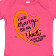 thumbnail image 4 of Inktastic I Wear Orange for My Aunt Multiple Sclerosis Awareness Boys or Girls Baby Bodysuit, 4 of 5