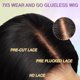 thumbnail image 3 of Pelucas con encaje en la parte delantera EECBN Wear and Go sin pegamento Body Wave, 60 cm, 3 of 7