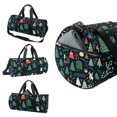thumbnail image 3 of Christmas Tree Basketball Bag, Soccer Bag, Duffle Bag, Travel Bag - 17.7 Inch Sports Bag with Interior Zipper Pocket and Large Capacity, 3 of 6