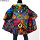 thumbnail image 1 of Capa de sueño con estampado 3D de ojos psicodélicos Trippy para hombres, abrigo grueso y cálido con capucha, abrigo de lana a prueba de viento, bata, manta, 9, 1 of 4