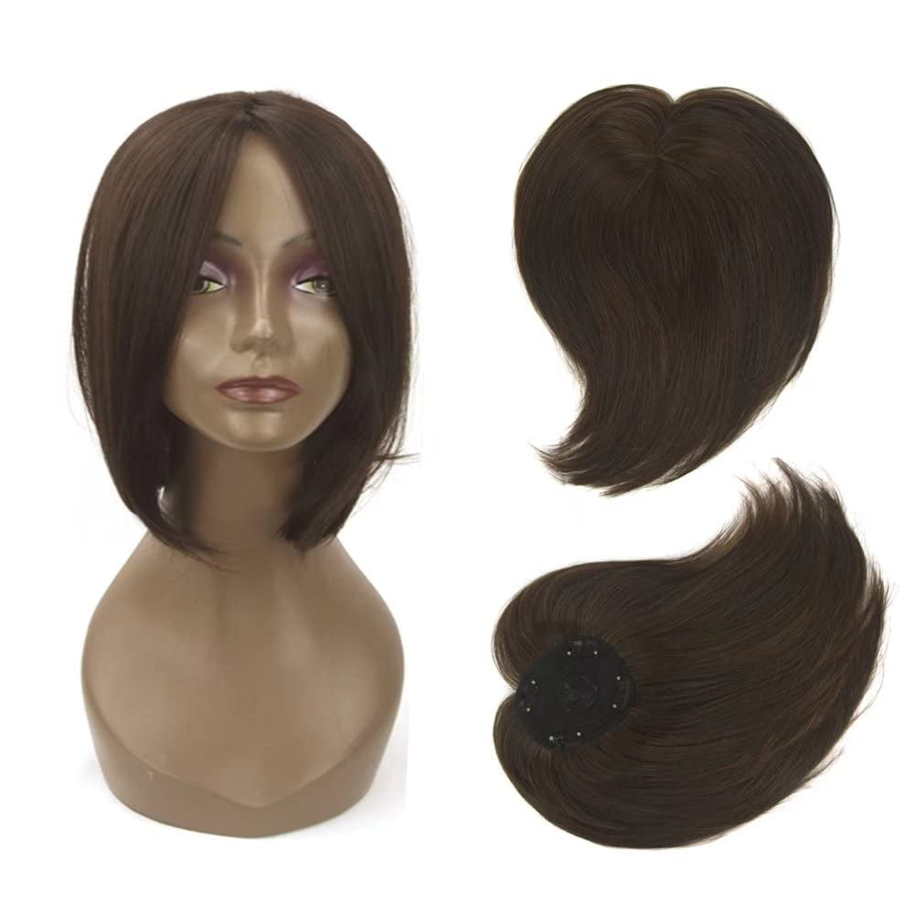 Silky Clip In Hair Topper Wig Heat Resistant Fiber Synthetic Hair