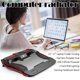 thumbnail image 4 of Laptop Cooler Cooling Pad Slim Portable Dual Usb 2.0 Ports Powered 2 Fans Rgb Lighting Gaming Notebook Stand 12 "-17" seitruly EL012558-00, 4 of 6