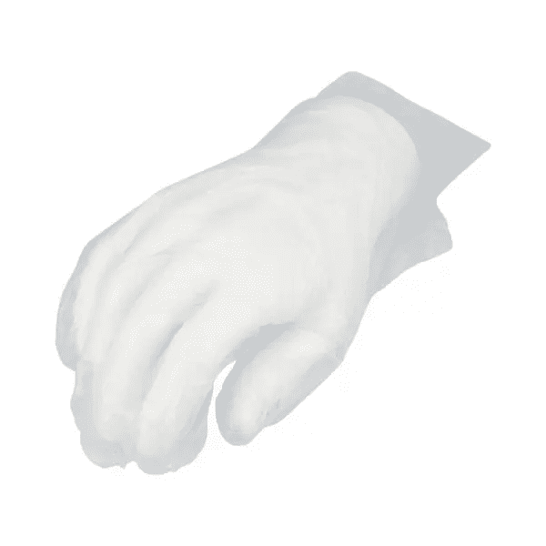 Clear Disposable High Density Polyethylene Food Service Industrial Gloves, Powder Free, 1.5 Mil