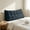 Blue, variant on Triangular Wedge Headboard Pillows, Twin Dorm Headboard Long Backrest Positioning Support Reading Pillow with Side Pockets, for College Dorm Room Bedroom,Khaki