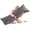 Grey, variant on Nalqet Petal Pattern Quilted Body Pillow, 20×54 inch Shredded Blue Memory Foam Filled Long Pillow for Bed, Couch, Living Room, Dark Grey