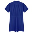 thumbnail image 6 of Haitryli Men's Rompers Solid Color Turn-Down Collar Short Sleeve Casual One Piece Overalls Royal Blue XL, 6 of 6