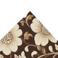 thumbnail image 4 of Yayeee Tapestry Wall Hanging for Bedroom 60" x 40" Living Room Home Wall Art Decor, Brown Floral, 4 of 7