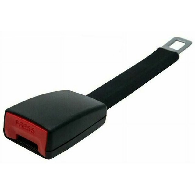 Laklulu FVO 2 uds extensor de cinturón de seguridad Clips de hebilla de extensión de coche de alta resistencia
