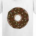 thumbnail image 4 of Inktastic Chololate Donut with Sprinkles Youth T-Shirt, 4 of 5
