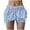 Blue, variant on WCMZJ Women Y2k Gingham Bloomers Cute Low Waist Plaid Pj Shorts Sexy Micro Sleep Shorts Ruffle Pajama Bottoms Red L