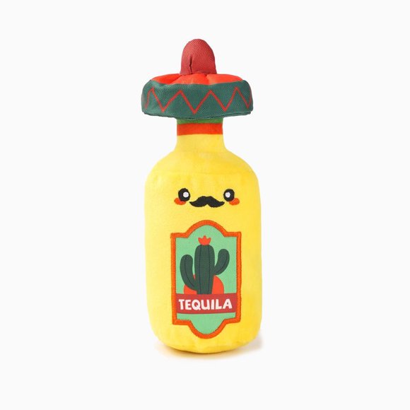 Peluche pour chien Hugsmart Fiesta Chewsday Tequila – Peluche et couinante, pour petits et moyens chiens