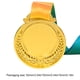 thumbnail image 4 of 2 en 6 piezas oro plata bronce premio medallas ganador premios para competiciones fiesta, 4 of 8