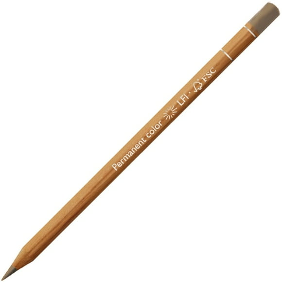 Luminance 6901 Color Pencil 846, Raw Umber 50%