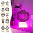 thumbnail image 1 of Descuentos Especiales, Lámpara de noche giratoria para dormitorio con luz LED para mesita de noche, ambientes de carga, adornos decorativos Akmoler, 1 of 9