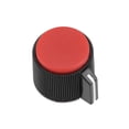 thumbnail image 3 of 2Pcs 19x16mm Bakelite Potentiometer Volume Control Rotary Knob Red, 3 of 4