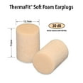 thumbnail image 3 of Mack’s ThermaFit Soft Foam Earplugs, 10 Pair Plus Keychain Case - Comfortable Ear Plugs for Sleeping, Snoring, Work, Travel & Loud Events | Made in USA | Newly Upgraded and Improved, 3 of 9
