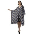 thumbnail image 3 of Moomaya Robe Mi-Longue de Plage en Georgette Courte pour Femmes, Caftan de Plage, Paréo de Bikini, 3 of 4