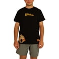 thumbnail image 1 of Camiseta gráfica Elevenparis de los Picapiedra para hombre black2 S, 1 of 5