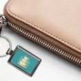 thumbnail image 5 of Wedding Cake Marriage Love Anniversary Metal Rectangle Keychain, 5 of 7