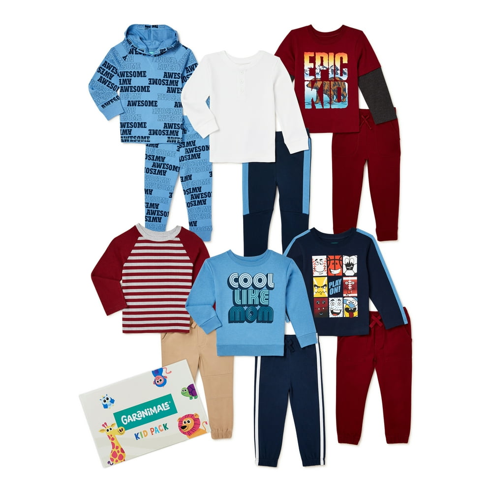 Garanimals Garanimals Baby Boy & Toddler Boy LongSleeve Mix & Match