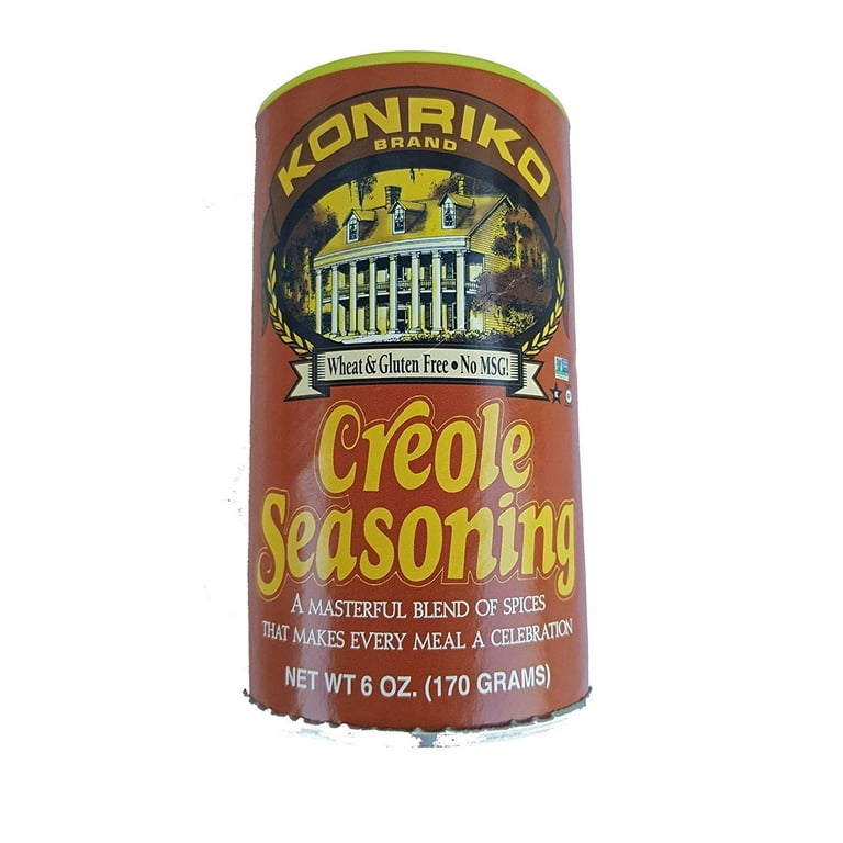 Konriko Creole Seasoning 6oz Canister Pack of 3 Walmart