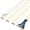Beige, variant on CozyNestF Cord Hider, 62.8in Cord Covers for 6-8 Wires on Wall Cable Hider Cable Management Wire Hiders for TV on Wall Wire Covers for Cords Cable Cover Wall 4X L15.7 W2.36 H0.75in White