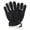 Black, variant on Microsuede Winter Glove with Faux Shearling Outseam (Men)