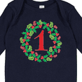 thumbnail image 4 of Inktastic Christmas First Birthday One Year Old Boys or Girls Long Sleeve Baby Bodysuit, 4 of 5