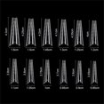 thumbnail image 2 of Iumwxz Manicure Sculpting Extend Nail Mould Without Paper With Scale 120 Pieces, 2 of 3