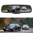 thumbnail image 4 of Monitor de visión trasera del coche, monitor de atenuación automática del espejo retrovisor del coche de 4,3 pulgadas con soporte negro, 4 of 5