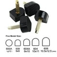 thumbnail image 6 of Anauto 60PCs High Heel Shoe Repair Tips Taps Dowel Replacement, 5 Different Size, 6 of 6