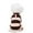 Brown, variant on LLXD Dog Winter Fleece Bodysuit Camel XL 4-Leg Striped Warm Pet Clothes with D-Ring for Small to Medium Breeds Cozy Puppy Pajamas Coat
