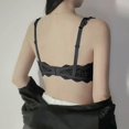 thumbnail image 4 of KHONTS Lace Demi Bras for Women Sheer Balconette Underwire Unlined Everyday Bras Supportive Everyday Bra Wide Straps Soft Bralettes, 4 of 8