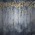 thumbnail image 2 of Parvez Taj "Golden Leaves" Painting Print on Brushed Aluminum, 2 of 7