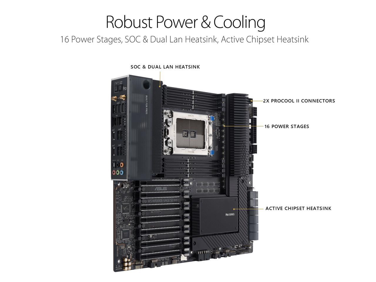 ASUS Pro WS WRX80E-SAGE SE WIFI: AMD Threadripper Argentina Ubuy