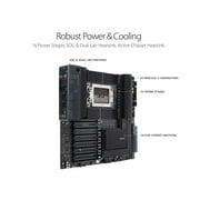 ASUS Pro WS WRX80E-SAGE SE WIFI AMD Threadripper Pro EATX Motherboard New SP4