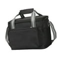 thumbnail image 1 of Almencla Lunch Waterproof Bag Waterproof Pouch Tote for Backpacking Picnics Work Black, 1 of 8
