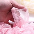 thumbnail image 3 of Long Handle Bath Sponge, Loofah on A Stick Convenient Soft Easy To Use Comfortable  for Bathroom, 3 of 7