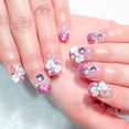 thumbnail image 6 of Uxcell Self-Adhesive Rhinestone Stickers, Face Stones Jewel Stickers Crystal Circle Embellishment Sheet Purple, 6 of 7
