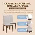 thumbnail image 2 of ROME + OAK Dining Furniture Set with 4 Remy Chairs & Worton 45" Round Table, Weathered Oak, 2 of 13